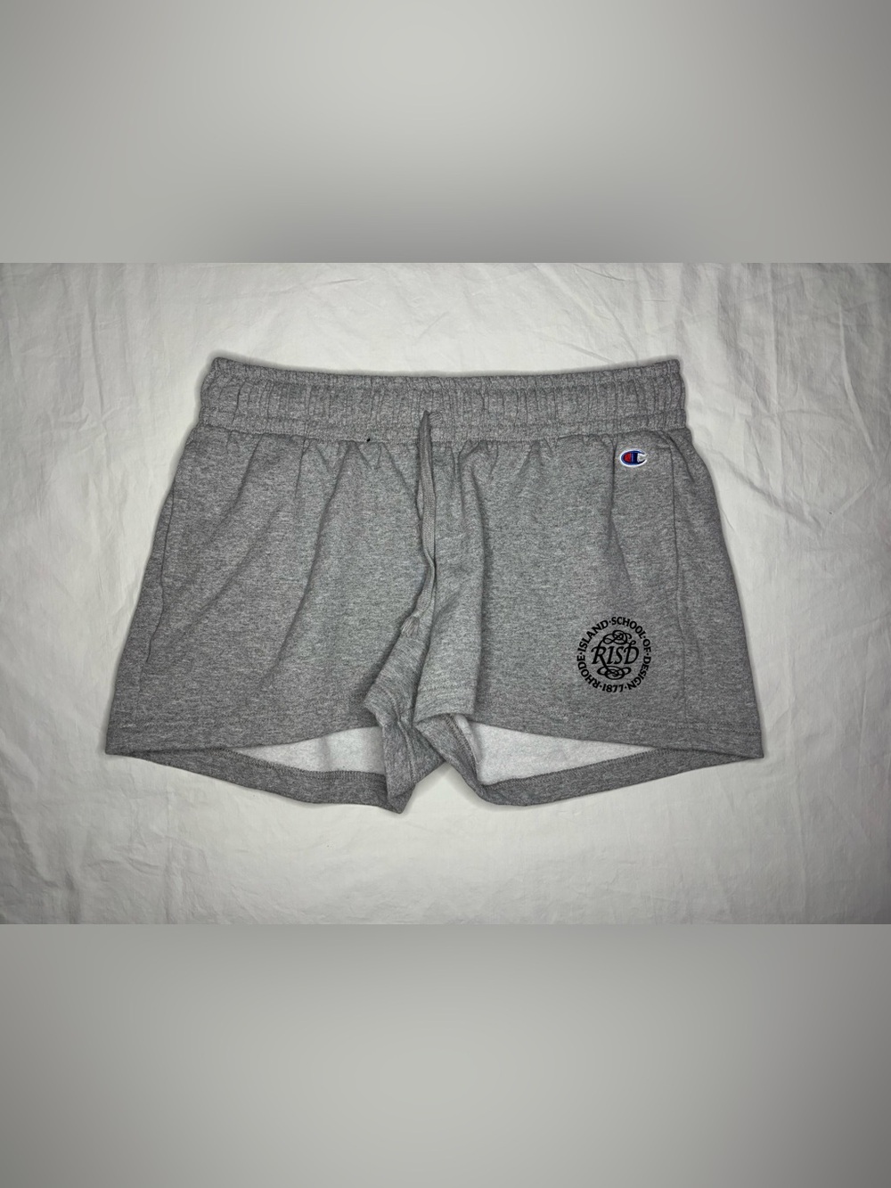 RISD Women’s Gray Champion Sweat Shorts Rhode Island School Of Design College